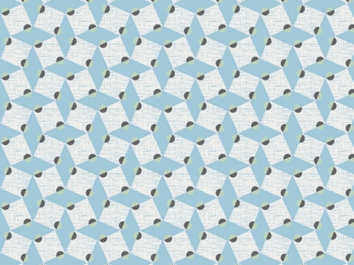 Art Gallery Fabrics Gossamer 100% Cotton Poplin Fabric Water