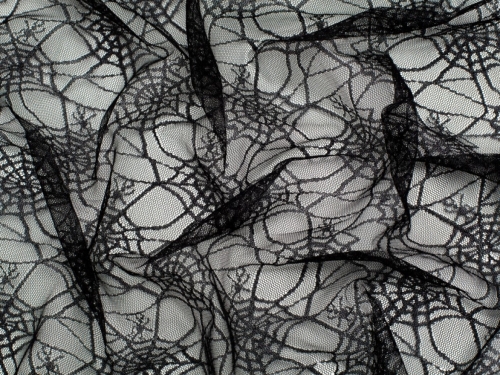 Minerva Core Range Spiderweb Net Fabric Black