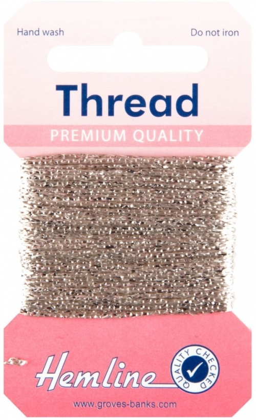Hemline Glitter Thread Oyster