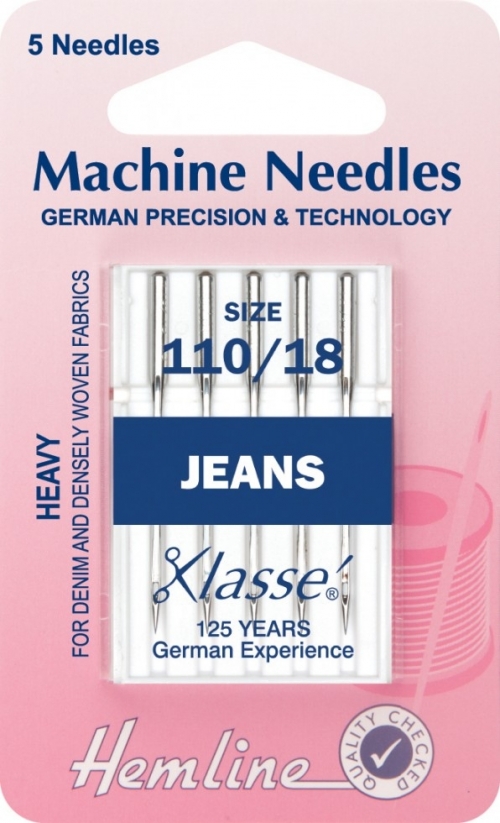 Hemline Jeans Sewing Machine Needles