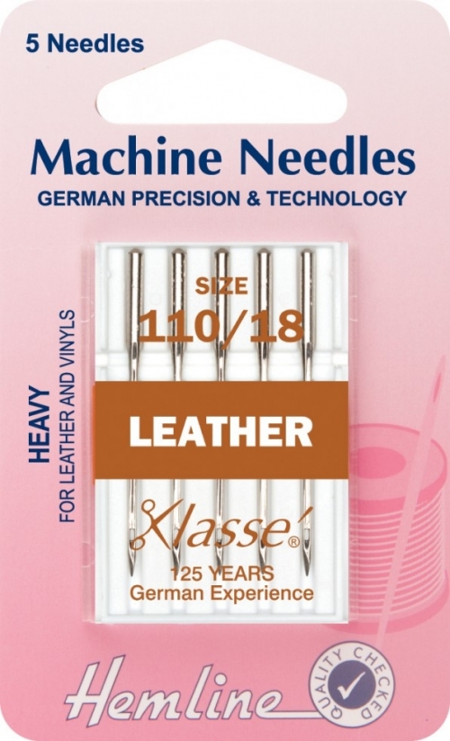 Hemline Leather Sewing Machine Needles