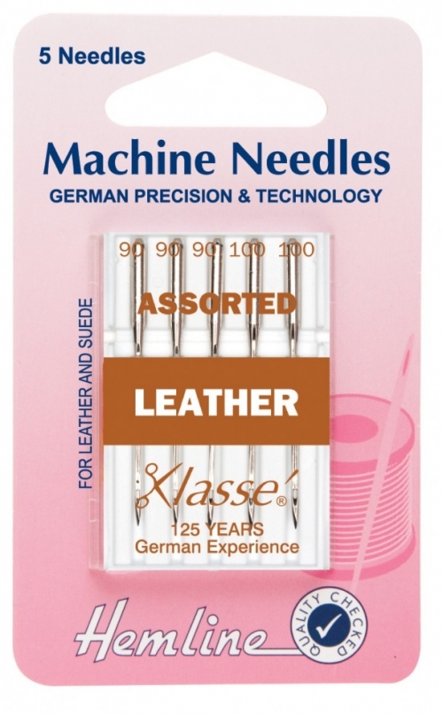 Hemline Leather Sewing Machine Needles
