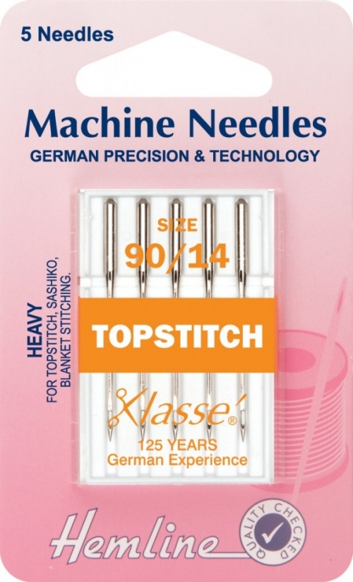 Hemline Top Stitch Sewing Machine Needles