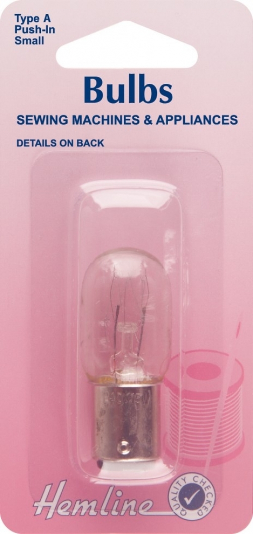 Hemline Sewing Machine Bayonet Bulb