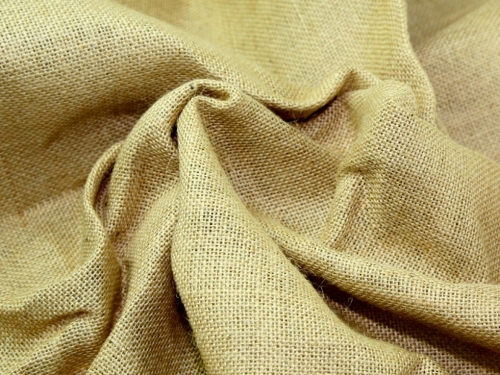 Deadstock Hessian Jute Fabric Natural