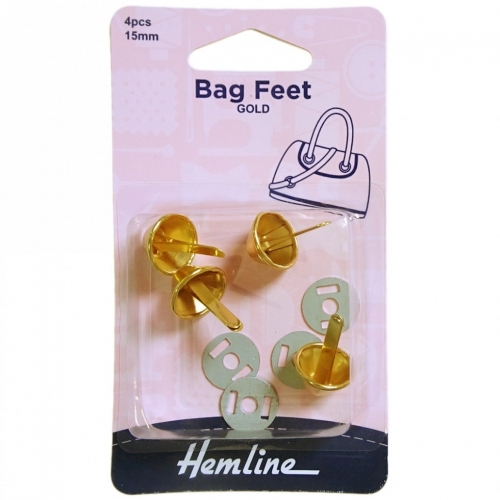 Hemline Base Nails Gold
