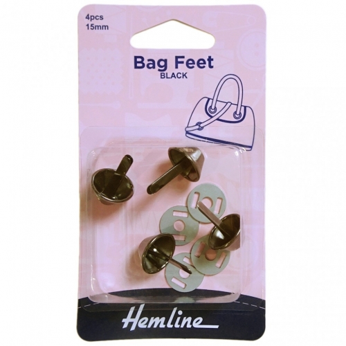 Hemline Base Nails Nickel Black