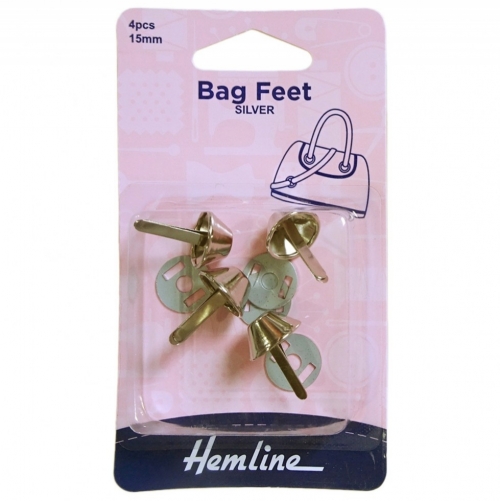 Hemline Base Nails Silver
