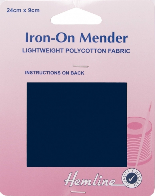 Hemline Repair Fabric Navy