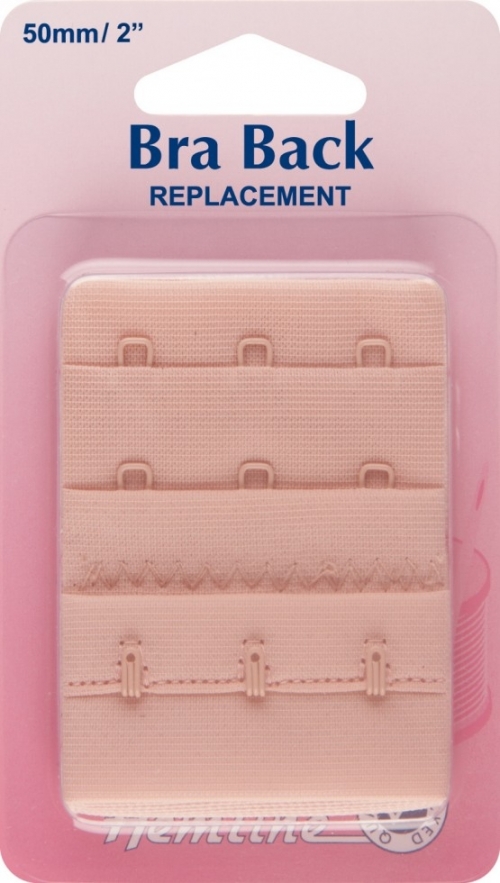 Hemline Bra Back Replacements Beige
