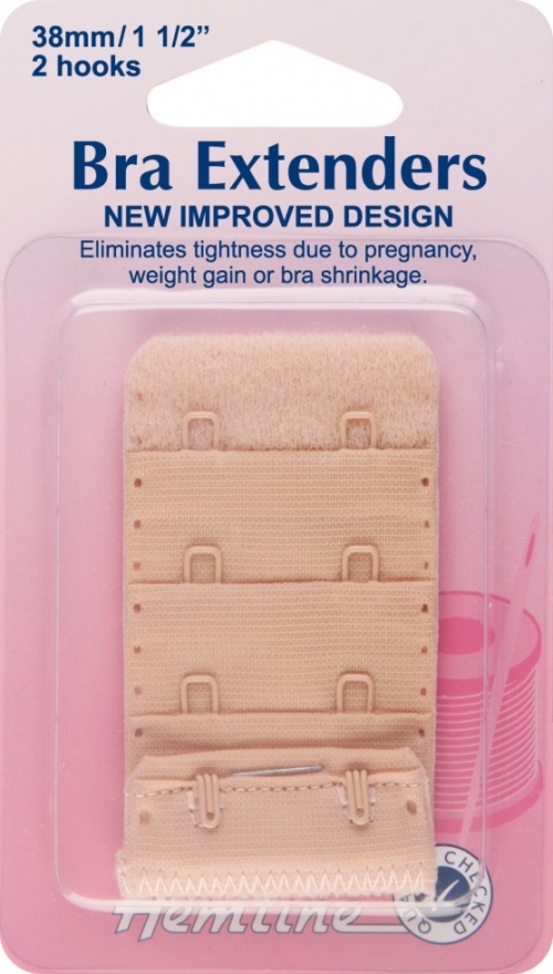 Hemline Bra Extenders Beige
