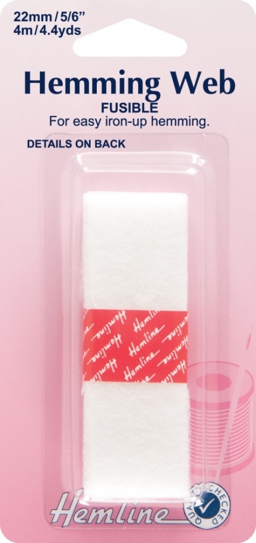 Hemline Hemming Web White