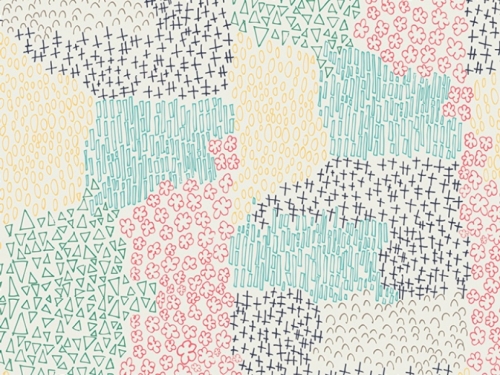 Art Gallery Fabrics Happy Home 100% Cotton Poplin Fabric Spring