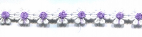 Flower Lace Trim (Value Roll) Lilac