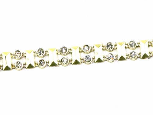 Diamante Trim Gold