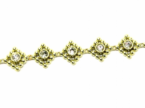 Diamante Trim Gold