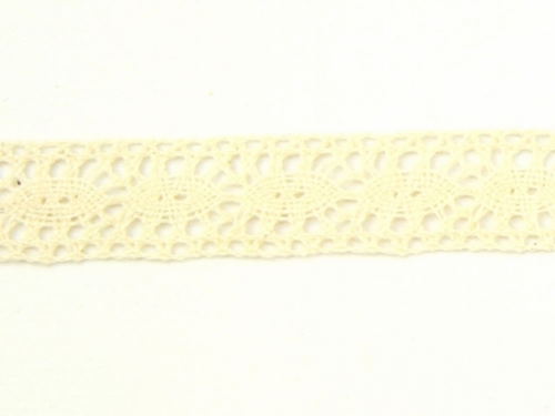 Cotton Lace Trim Cream