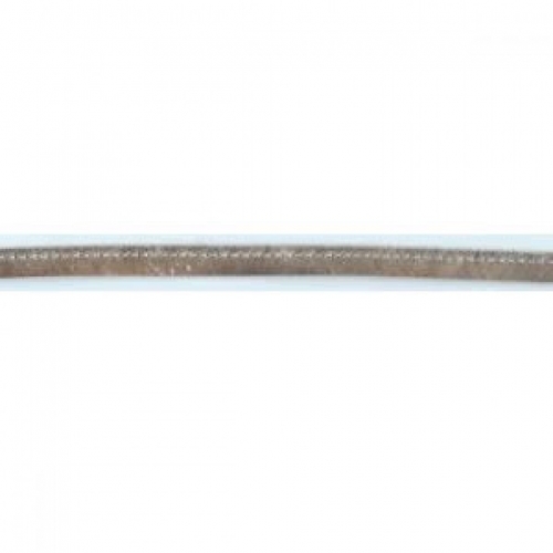 Imitation Leather Piping Cord (Value Roll) Metallic Silver