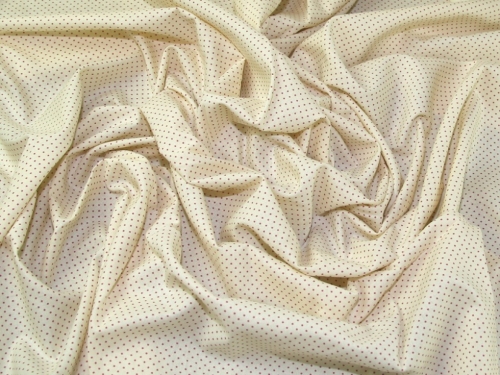 John Louden 100% Cotton Fabric Pink on Cream