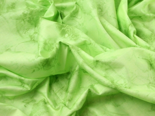 John Louden 100% Cotton Poplin Fabric Lime Green