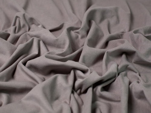 Minerva Core Range 21 Wale Cotton Needlecord Fabric Silver Grey