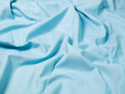 Minerva Core Range Soft Cotton Duck Canvas Fabric Baby Blue