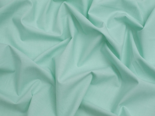 Minerva Core Range Yarn Dyed Cotton Chambray Fabric Mint Green