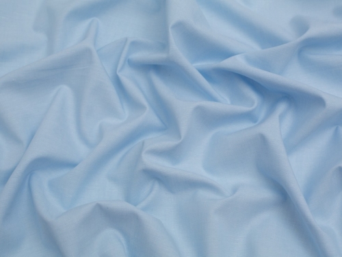 Minerva Core Range Yarn Dyed Cotton Chambray Fabric Sky Blue