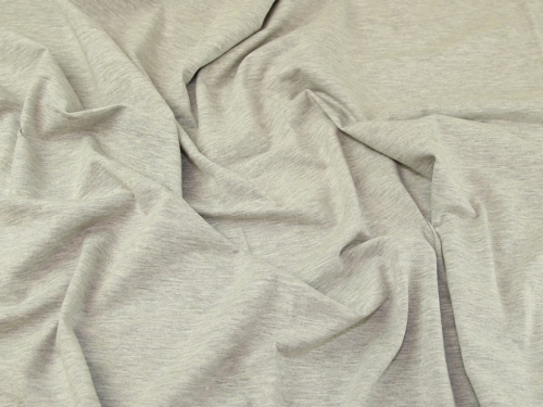 John Louden Glow In The Dark Jersey Stretch Knit Fabric Grey