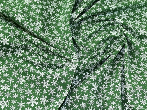 John Louden 100% Cotton Fabric Green