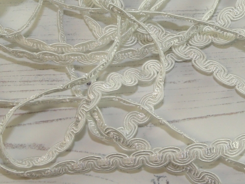 Rachel Braid Trim White