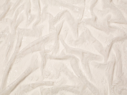 Fine Chantilly Lace Fabric Ivory