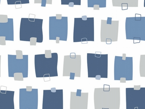 Art Gallery Fabrics Lagom 100% Cotton Poplin Fabric Cyanic