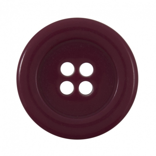Round Plastic Buttons Wine