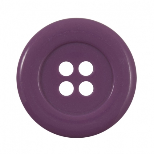Round Plastic Buttons Magneta