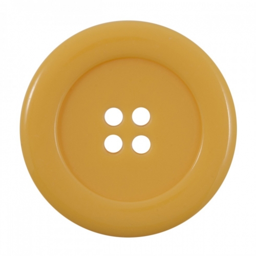 Round Plastic Buttons Yellow