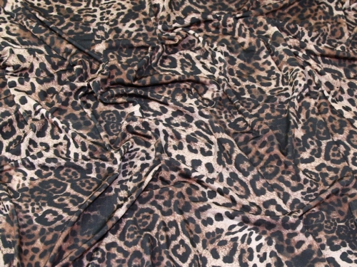 Lady McElroy ITY Silky Stretch Knit Fabric Tan