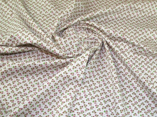 Lady McElroy Cotton Pique Fabric Pink