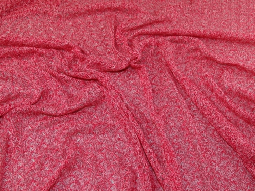 Lady McElroy Crochet Lace Fabric Pink