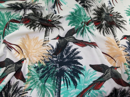 Lady McElroy Marlie Cotton Lawn Fabric Dawn