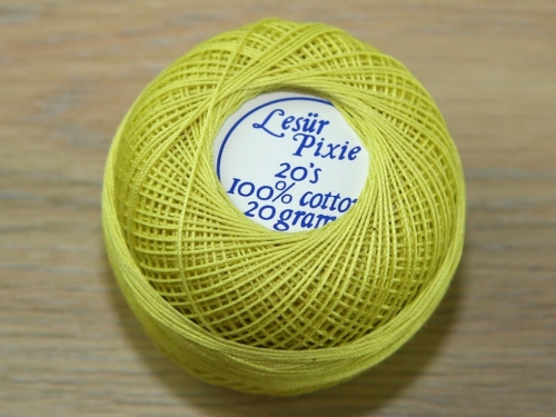 Pixie Cotton Thread Daffodil Yellow