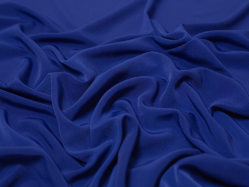 Minerva Core Range Luxury Smooth Crepe Fabric Royal Blue