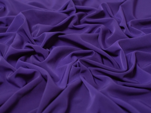 Minerva Core Range Luxury Smooth Crepe Fabric Purple