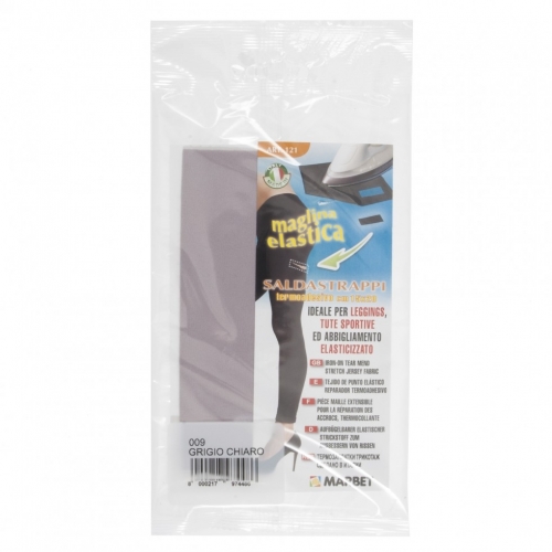Marbet Stretch Jersey Repair Fabric Light Grey