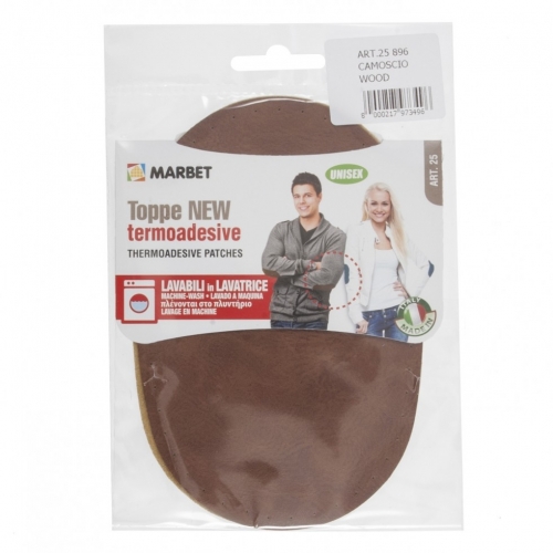 Marbet Chamois Effect Patches Wood