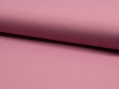 Deadstock Stretch Woven Soft Shell Coating Fabric Old Rose Pink