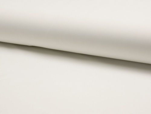Deadstock Stretch Woven Soft Shell Coating Fabric Cream