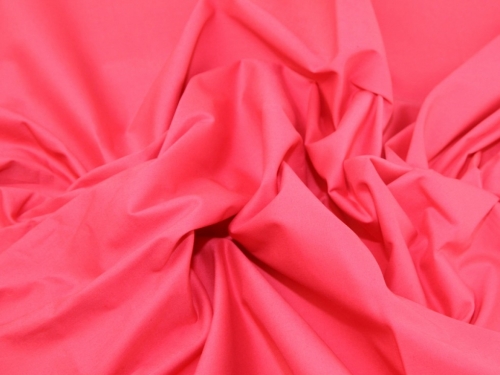 Deadstock Kingston Woven Stretch Cotton Sateen Fabric Lipstick