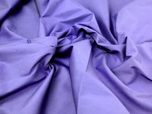 Deadstock Kingston Woven Stretch Cotton Sateen Fabric Violet