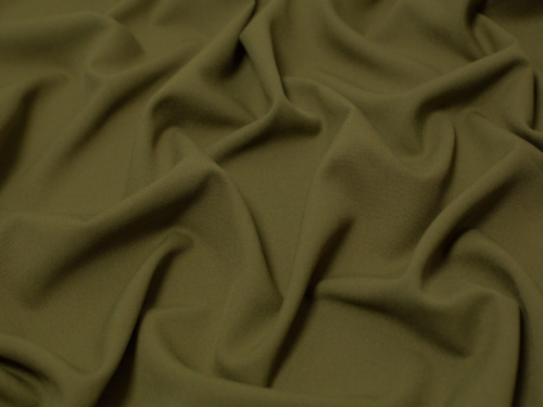 Minerva Core Range Heavy Burlington Polyester Suiting Fabric Olive Green